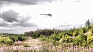 ЯНАО. Точное картографирование аварийных участков дороги Надым - Салехард с беспилотного вертолета.