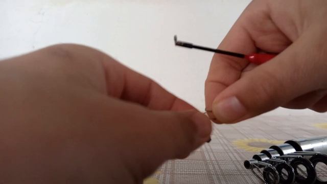 как установить поплавок на поплавочную удочку 🎣🎣🎣.