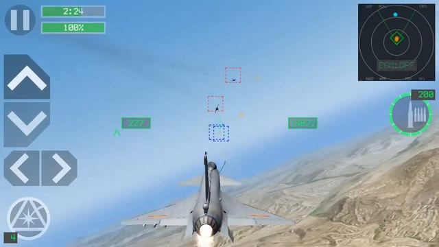 Strike Fighters Modern Combat: [ J-10 Firebird / PLAAF / Destroy Enemy Aircraft / Day ]