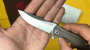 Титановая реплика ножа Zero Tolerance 0609 - версия 2024г. Обзор!