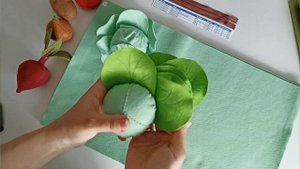 Совместная закупка корейского фетра / Что в посылке? / Игрушечные овощи из фетра