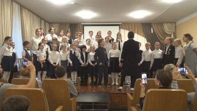 Отчётный концерт хорового отделения 17.10.24 смотреть онлайн