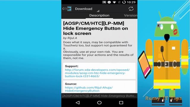 How To Hide Emergency Button On Android Lock Screen смотреть онлайн