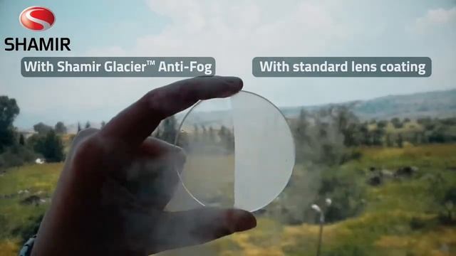 NEW Shamir Glacier Anti Fog Lens Coating