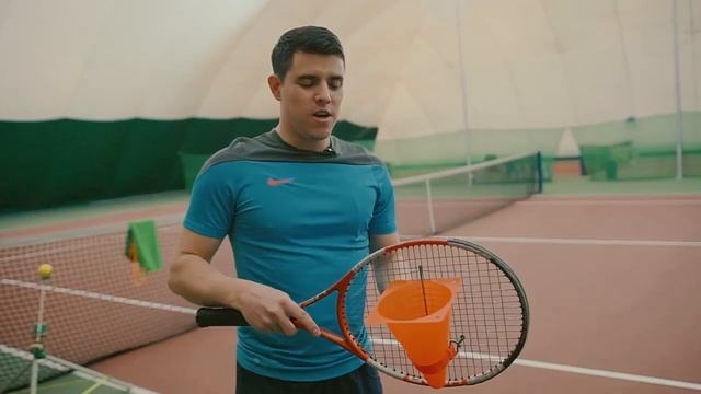 «Ловушка» – #профессиональный подход к мячу в #теннисе