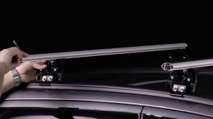 Установка багажника LUX Люкс. Низкие рейлинги