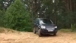 Landrover Freelander 2 TDi easy offroad, sand. PART 5.