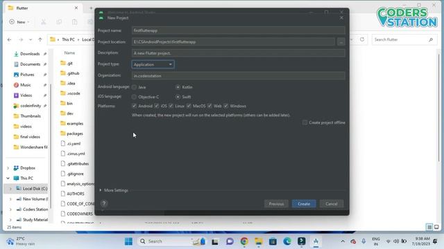 How to build and run flutter app in Android Studio | Creating first Flutter app in Android Studio