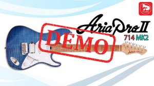 Электрогитара ARIA 714-MK2 - демонстрация звучания