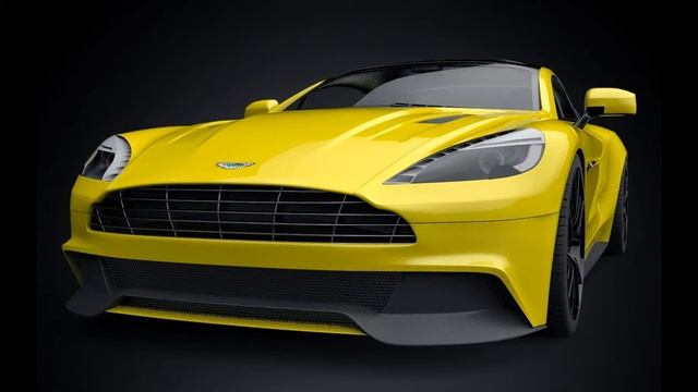3D Model Aston Martin Vanquish at 3DExport.com смотреть онлайн
