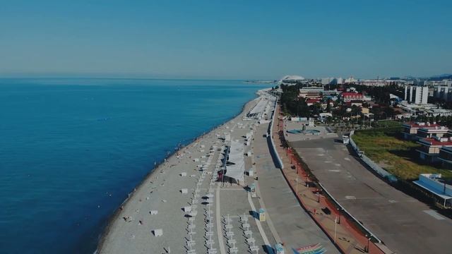 Самый красивый пляж Сочи смотреть онлайн