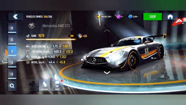 Asphalt 8 - 7.6.0i MOD All cars unlocked 386 Vehicles upgrade MAX PRO (ANDROID)