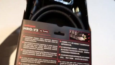 UNBOXING: AUDIOQUEST NRG-Y3 POWER CORD
