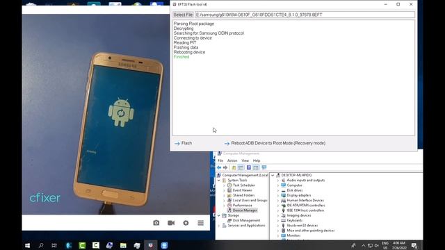 Samsung J7 PRIME G610F U1 Android 8.0.1 Root