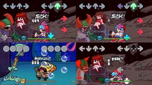 TRICKY: Original VS HD VS Squidward VS Classic | FNF Mods