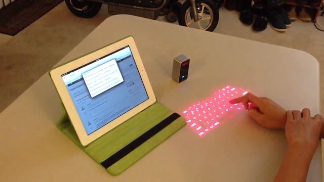 iPad iPhone Macbook Android PC Projection Virtual Keyboard смотреть онлайн