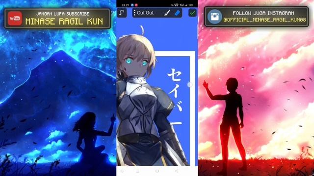 Tutorial Cara Membuat Wallpaper Anime Simple Di Android #13 смотреть онлайн