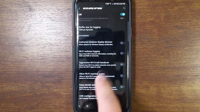 Enable Developer Options in Android