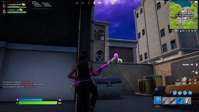 Fortnite Double Sticky Nade Kill through Window смотреть онлайн