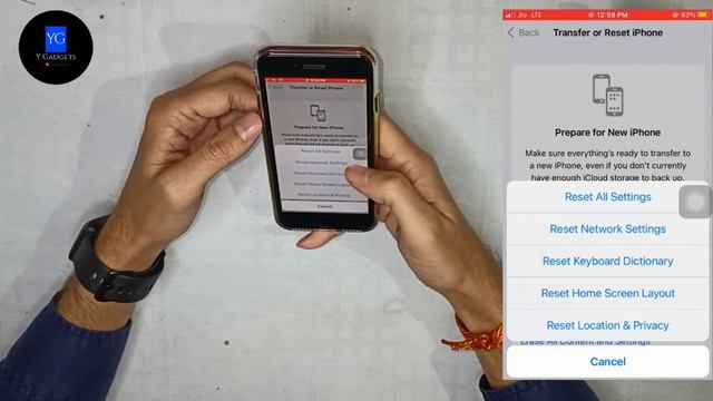 SOLVE iPhone network Problem Bluetooth problem,Wifi problem Call  drop issue  solve  in 1 min 😱😍