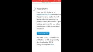 How to install iOS 13 Beta, Using iPhone 7