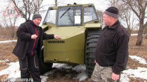 БОРТОПОВОРОТНЫЙ ВЕЗДЕХОД от ЛЕСНИКА! А ведь правда не похож?
