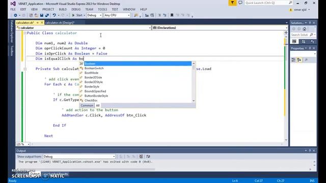 vb.net calculator full tutorial смотреть онлайн