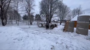 Засадили камаз . Объект сложнейший.Будет ручной докоп и 20-22 кольца колодец