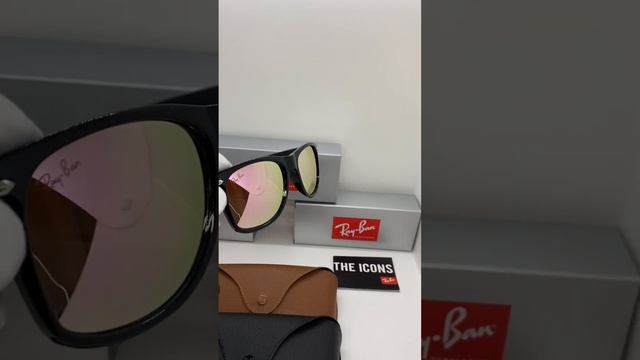 Очки RAY BAN wayfarer black/pink хамелеон смотреть онлайн