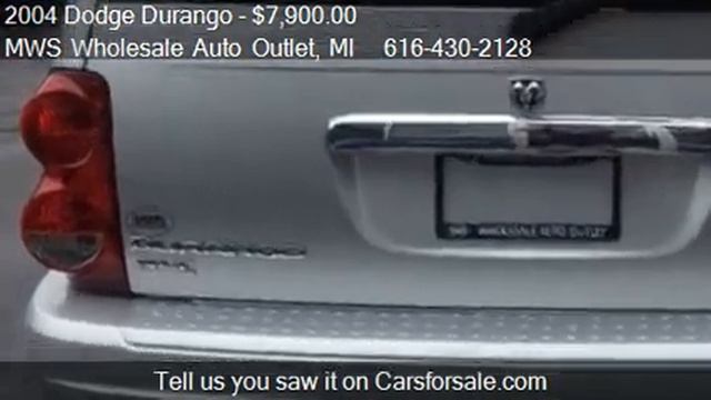 2004 Dodge Durango SLT 4WD 4dr SUV for sale in Grand Rapids, смотреть онлайн
