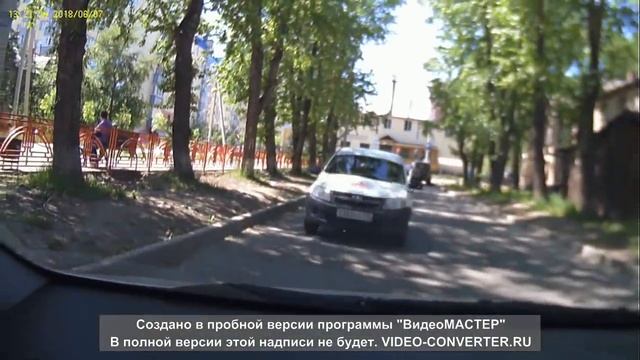 Автохам по встречке