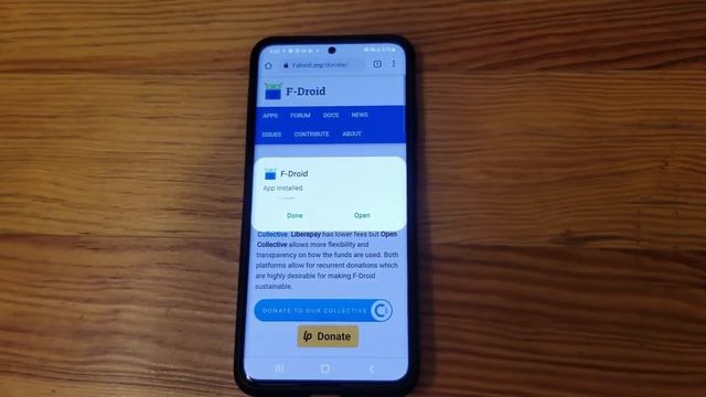 Install F-Droid
