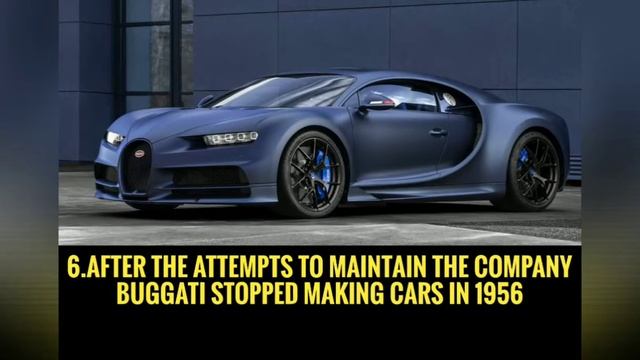 TOP 10 AMAZING🔥🔥 FACTS ABOUT BUGGATI CAR