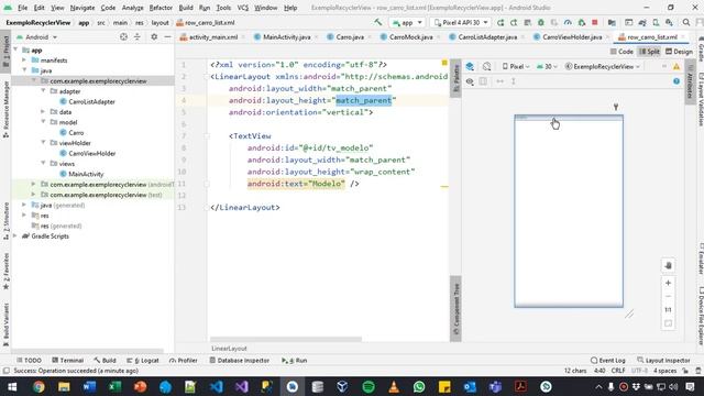 Android Studio 4.1.2 - #49 - RecyclerView - Testes finais смотреть онлайн