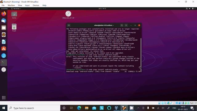 How to install android studio in ubuntu