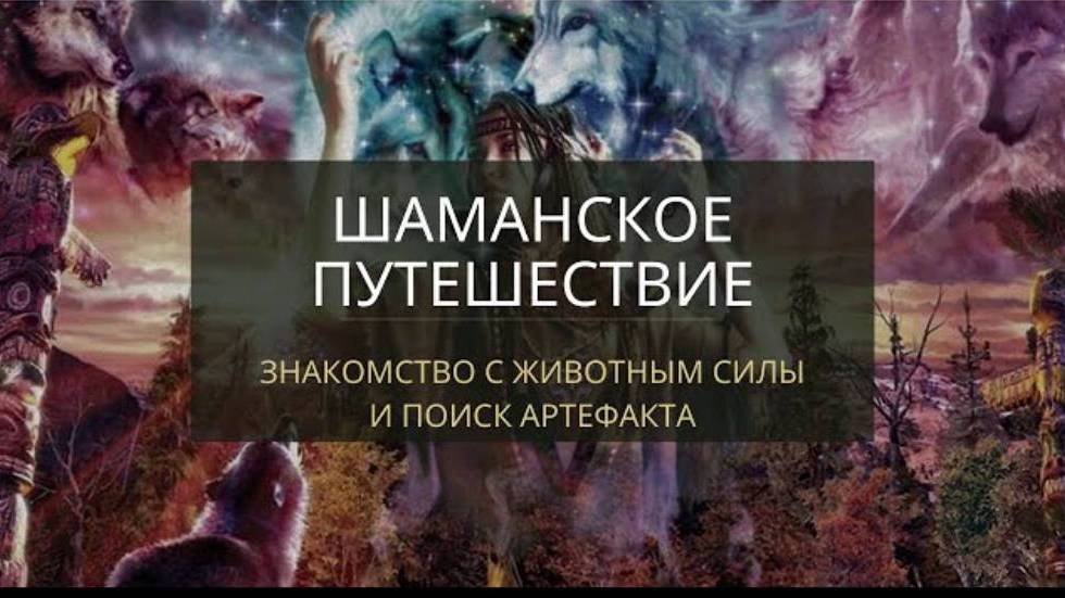 Практика Шаманского путешествия | знакомство с Животным Силы, поиск артефакта