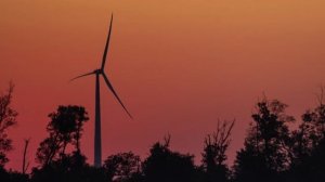 Wind turbine installation time lapse