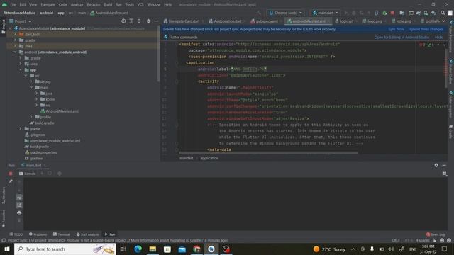 FLUTTER APP NOT WORKING IN CHROME
