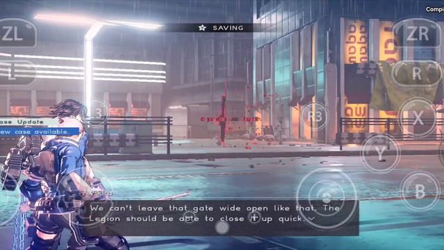 astral chain play egg NS emulator on Android ( snapdragon 865) смотреть онлайн