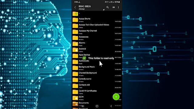 ZArchiver Fix This Folder is read only Problem Solve смотреть онлайн