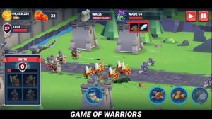 Grow Empire: Rome Vs Game of Warriors | Units | Heroes | FHD Gameplay- Wave & Map Mode