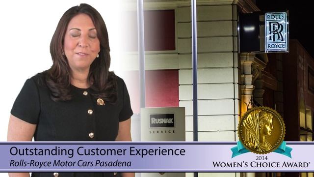 Rolls-Royce Motor Cars Pasadena - 2014 Womens Choice Award