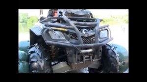 Надувные поплавки на колеса квадроцикла