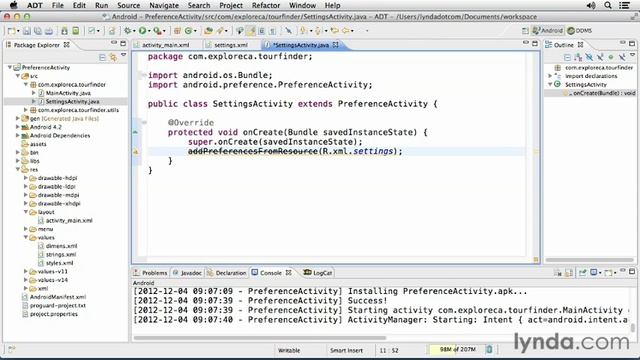 02 03 prefactiv Android SDK Local Data Storage