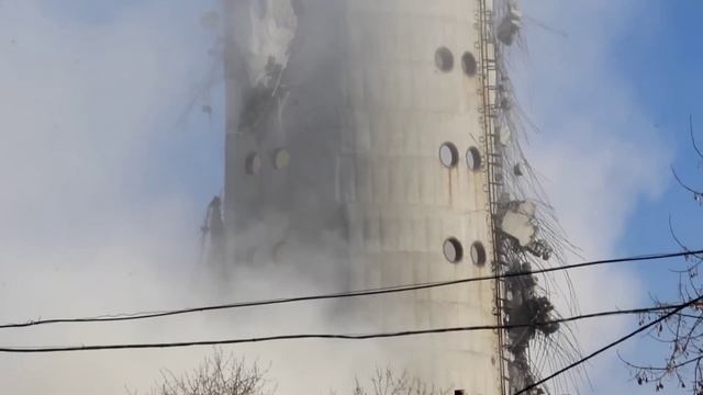Снос в Екатеринбурге телебашни