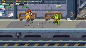 Teenage Mutant Ninja Turtles: Shredder's Revenge - 2 Player (PS4) Arcade Mode