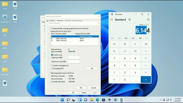 How to Increase Virtual Memory on Windows 10/11 for Gaming | Increase 3X RAM on PC & Laptop смотреть онлайн