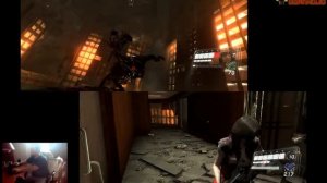 Resident Evil 6 кампания Леона (прохождение на ПК с разделенным экраном) 008