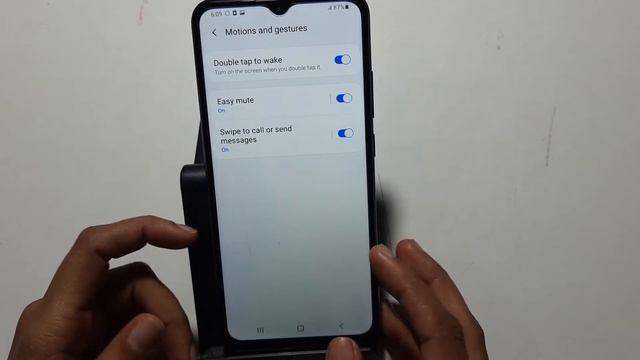 Samsung A50s  how to use setting  screenshot edit enable toolbar screenshot