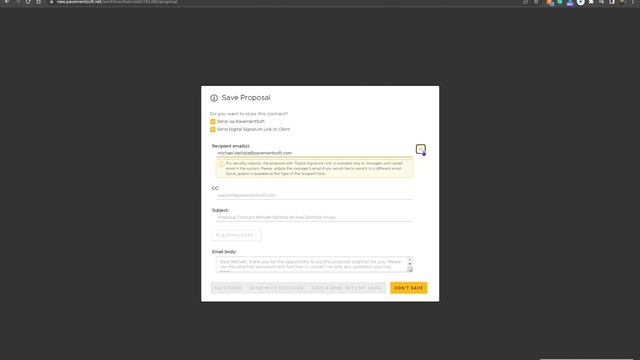 How to use PavementSoft's digital signature link feature. (Update) смотреть онлайн